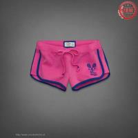 dames abercrombie athletic shorts tennis lichtrood blauw Outlet Enschede lbqvy241